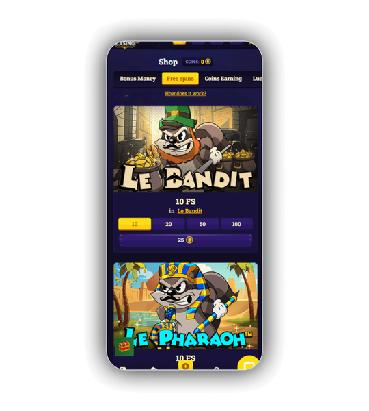Emperia Casino cashback and reload bonuses